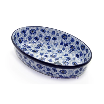Zapiekacz owalny / Półmisek 24cm dek. 1443X Ważka